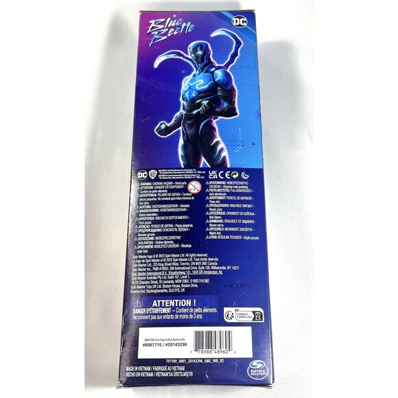 Blue Beetle Hero-Mode 12" Action Figure DC Spin Master Series New Factory Sealed - Picture 6 of 11
